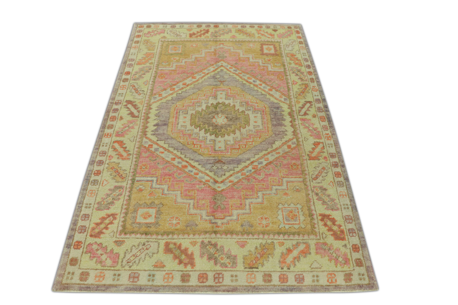 Turkish Oushak Rug 4' x 6' #1440