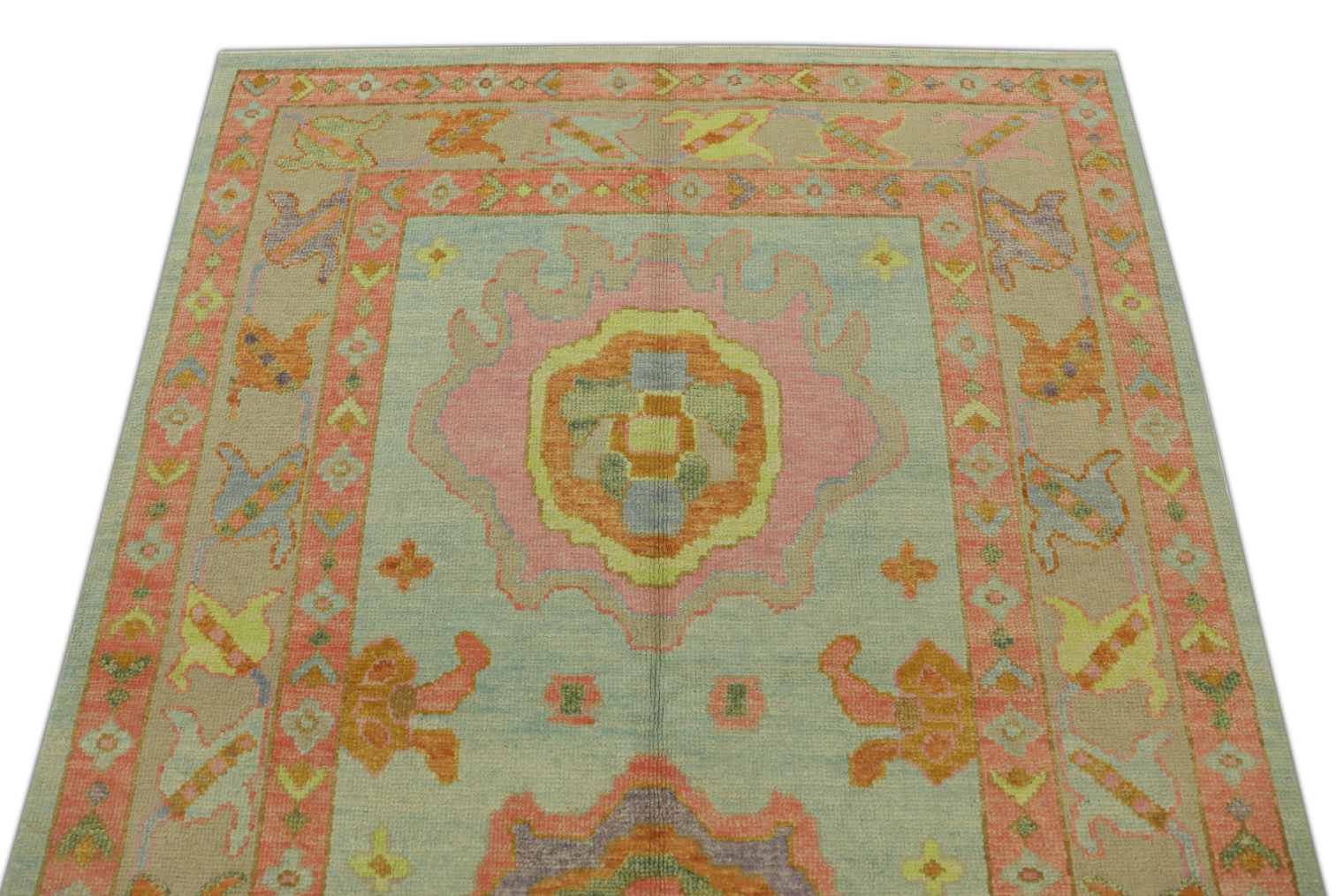 Turkish Oushak Rug 5' x 6'9" #538