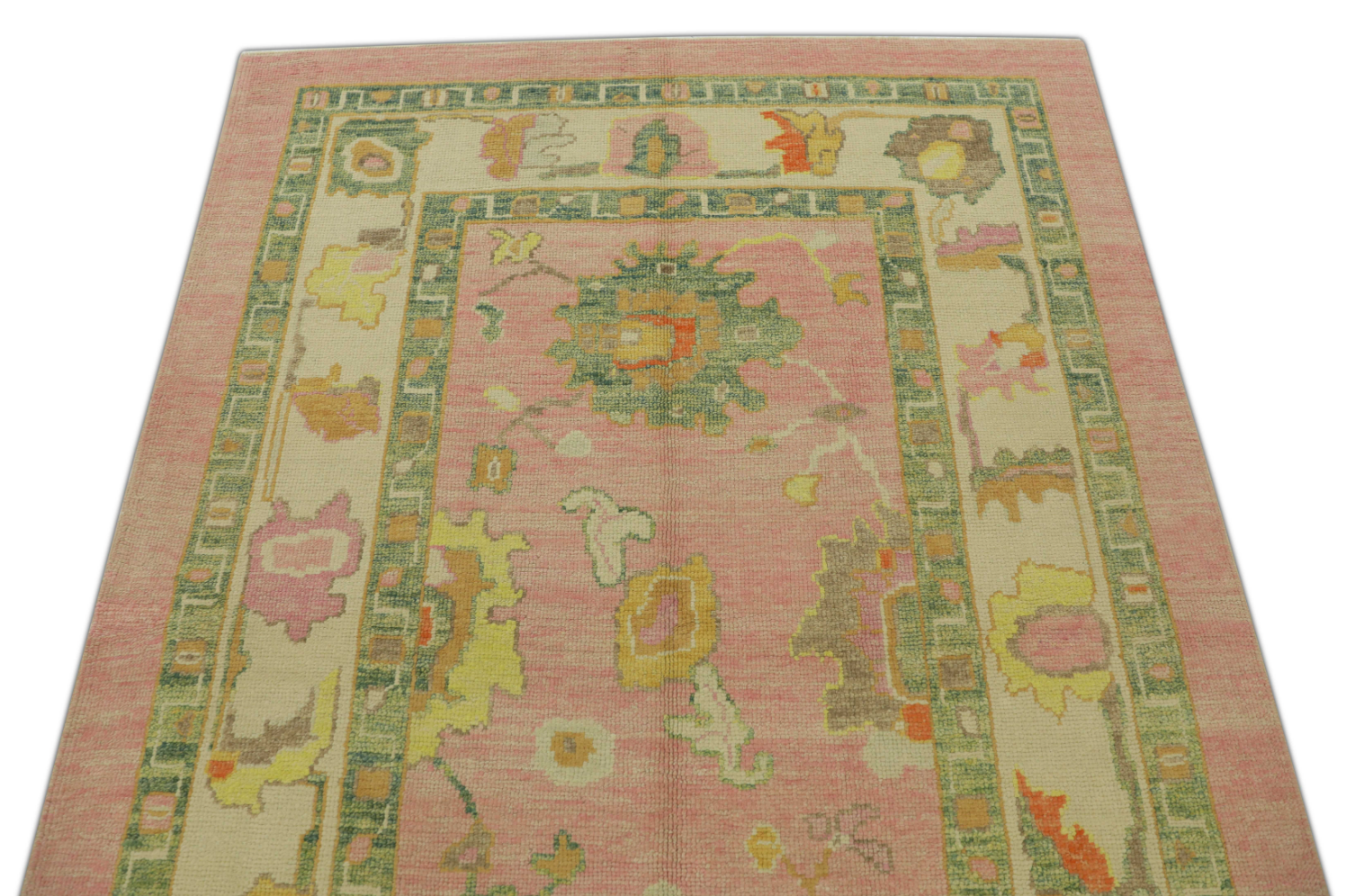 Turkish Oushak Rug 5'2" x 7'2" #535