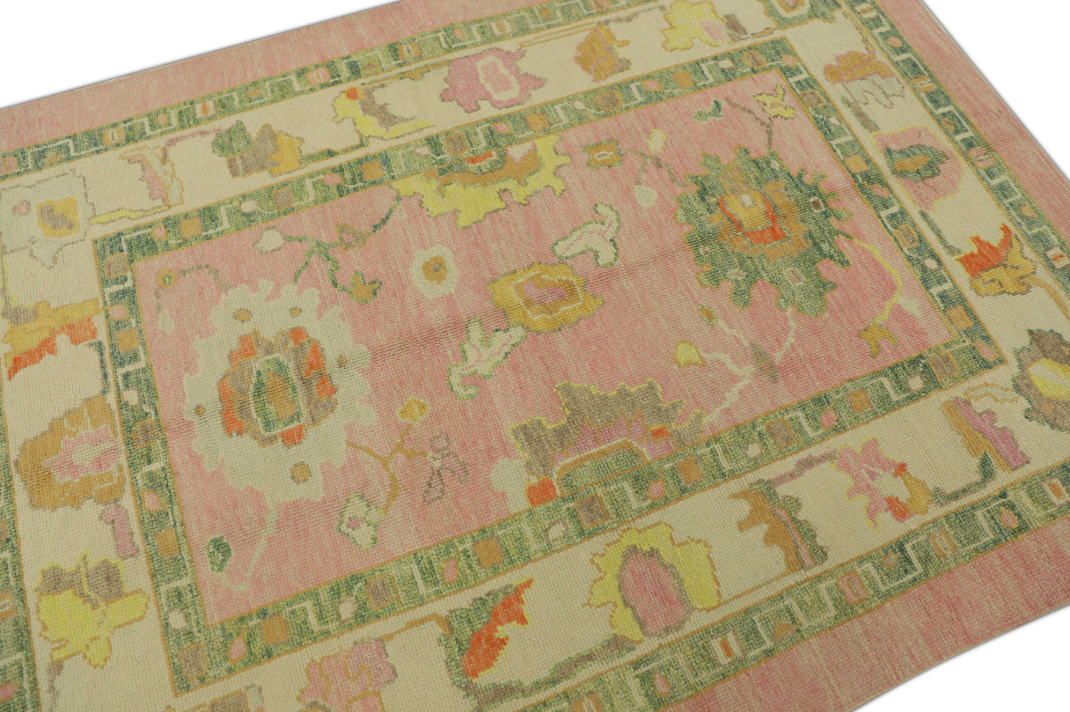 Turkish Oushak Rug 5'2" x 7'2" #535