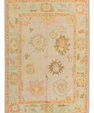 Turkish Oushak Rug 5' x 6'10" #542