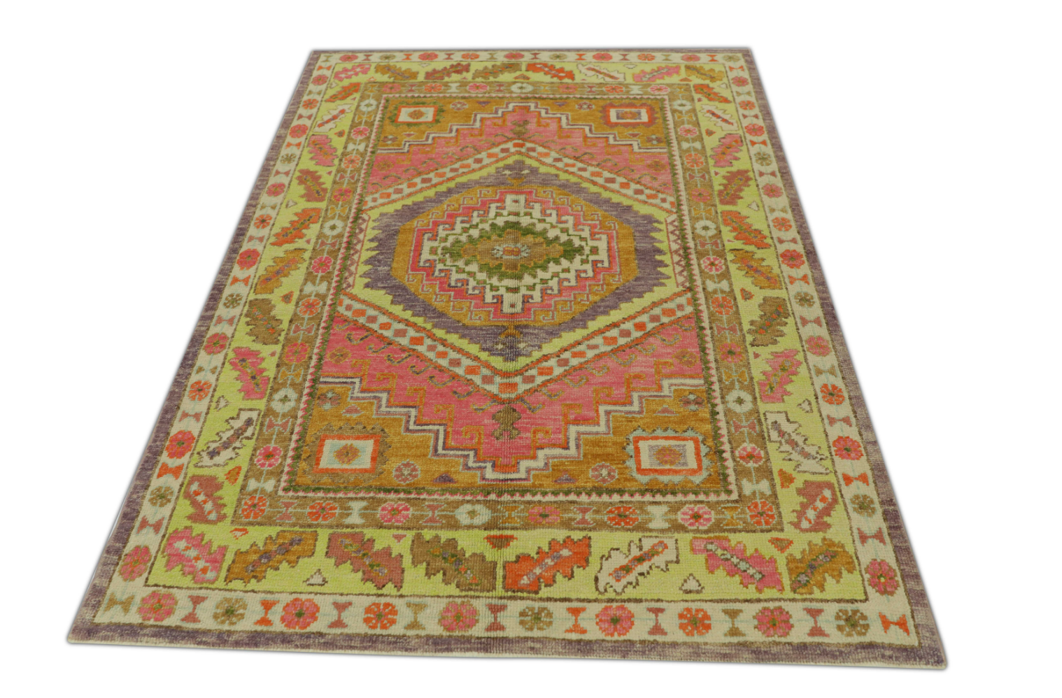 Turkish Oushak Rug 5' x 6'9" #539
