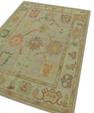 Turkish Oushak Rug 5'2" x 7' #936