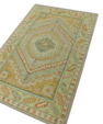 Turkish Oushak Rug 4'1" x 6'2" #271