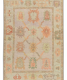 Turkish Oushak Rug 4'10" x 6'10" #482
