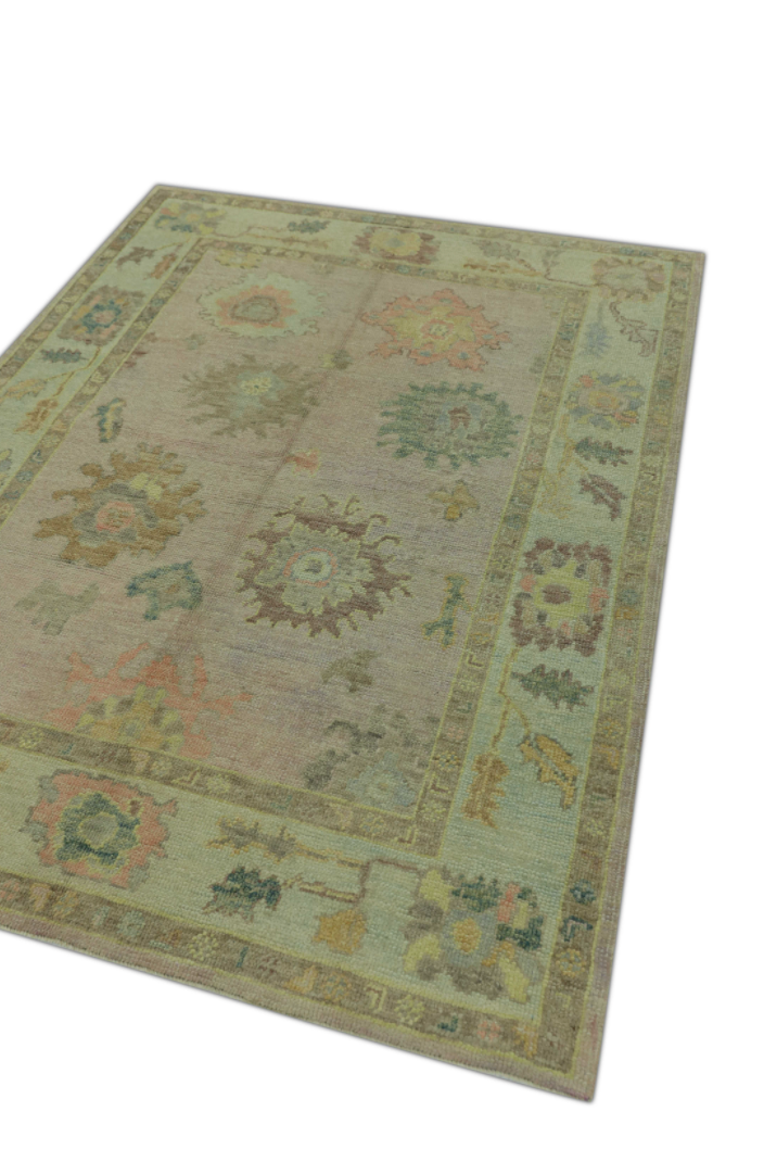 Turkish Oushak Rug 5'1" x 6'9" #497