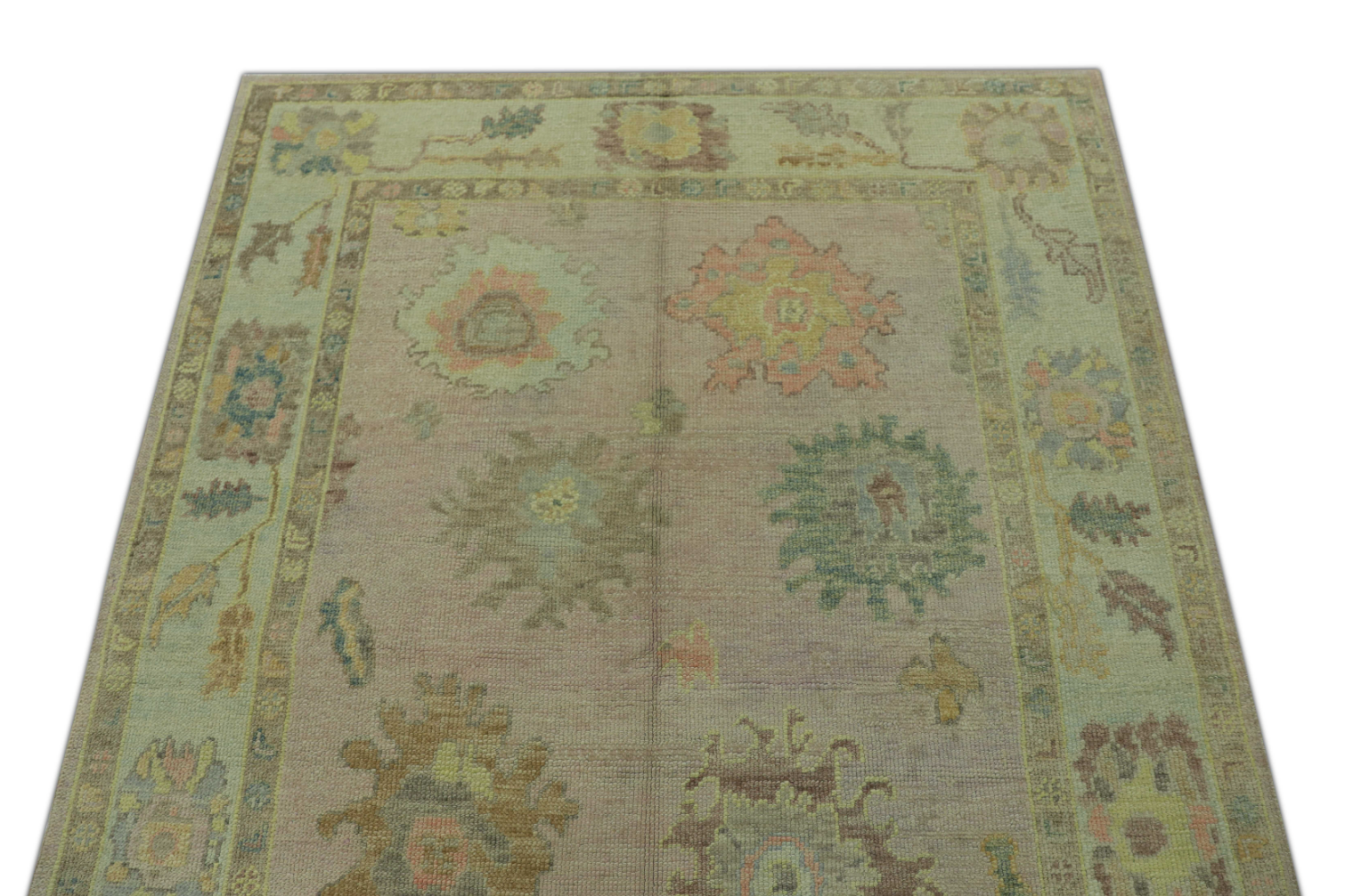 Turkish Oushak Rug 5'1" x 6'9" #497