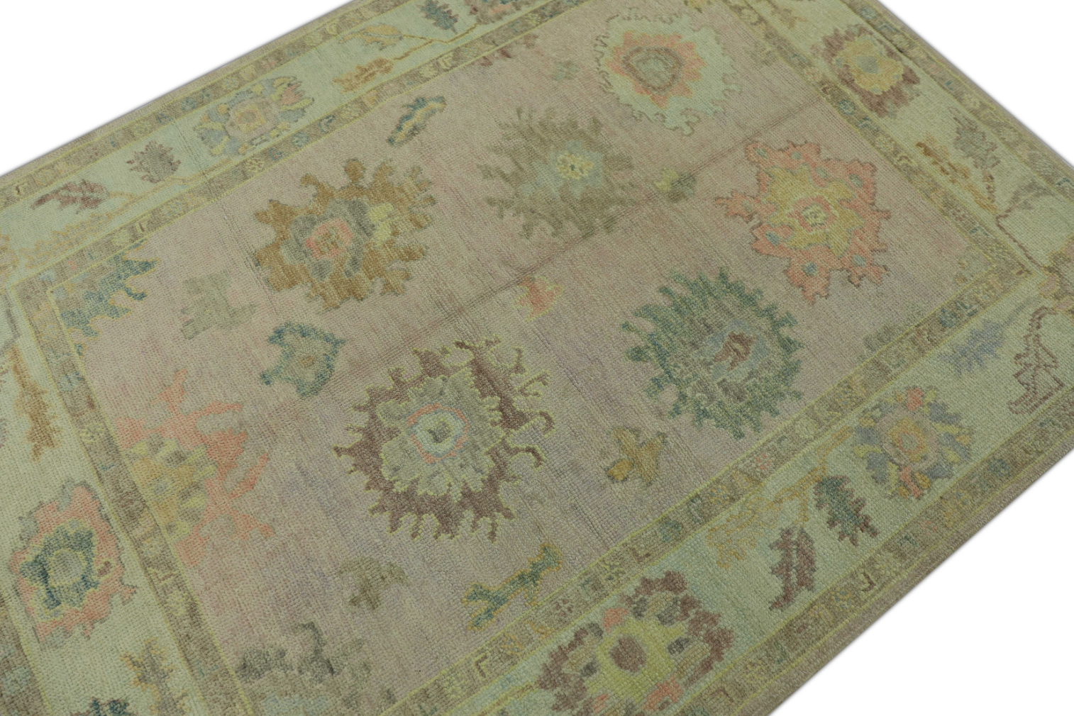 Turkish Oushak Rug 5'1" x 6'9" #497