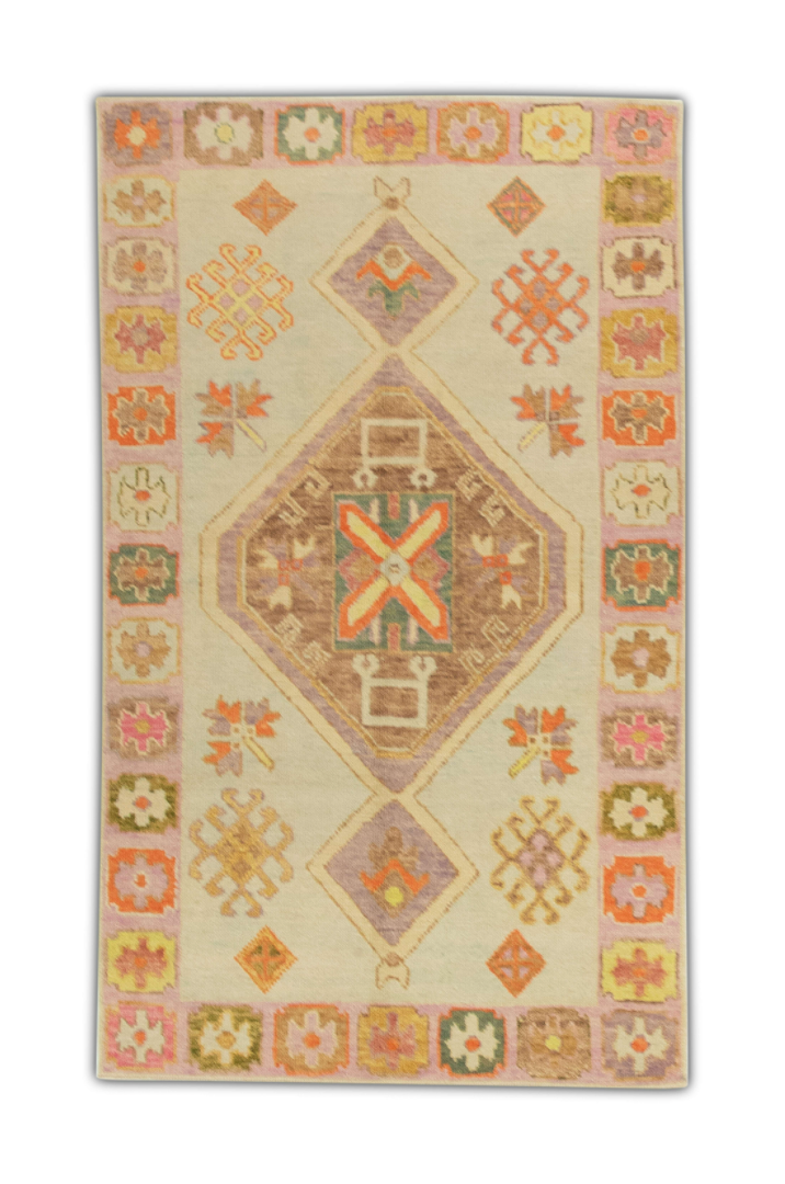 Turkish Oushak Rug 3'10" x 6'5" #322