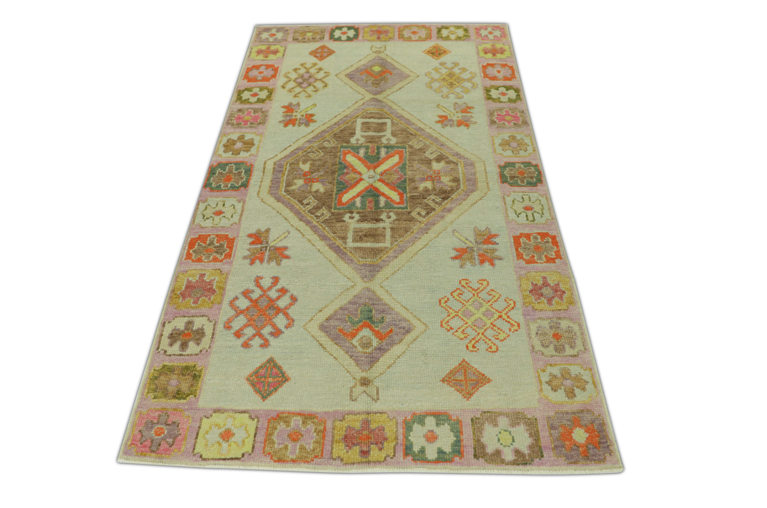 Turkish Oushak Rug 3'10" x 6'5" #322