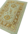Turkish Oushak Rug 4'1" x 5'7" #328