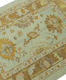 Turkish Oushak Rug 4'1" x 5'7" #328