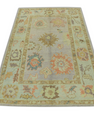 Turkish Oushak Rug 4'1" x 6'2" #1133