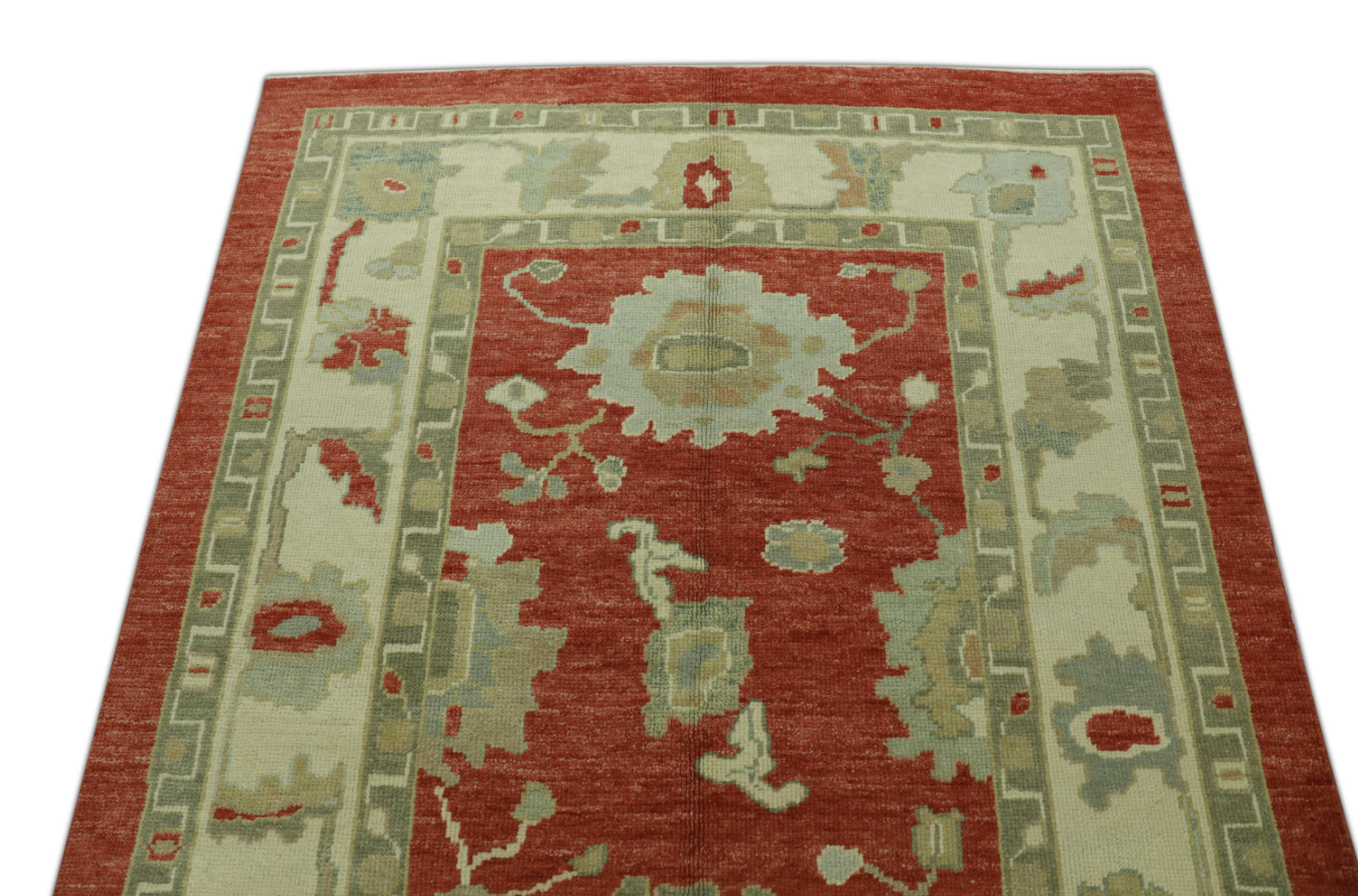 Turkish Oushak Rug 5' x 6'8" #1510