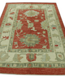 Turkish Oushak Rug 5' x 6'8" #1510