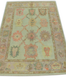 Turkish Oushak Rug 3'11" x 5'5" #1279