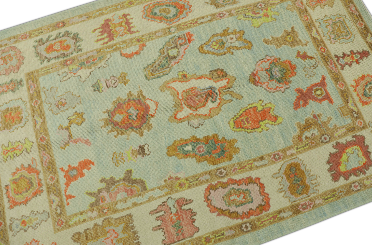 Turkish Oushak Rug 4' x 5'11" #273