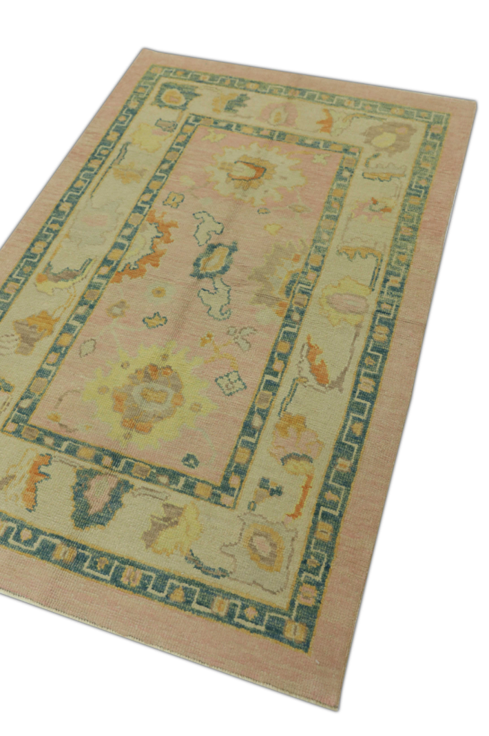 Turkish Oushak Rug 3'10" x 5'9" #308
