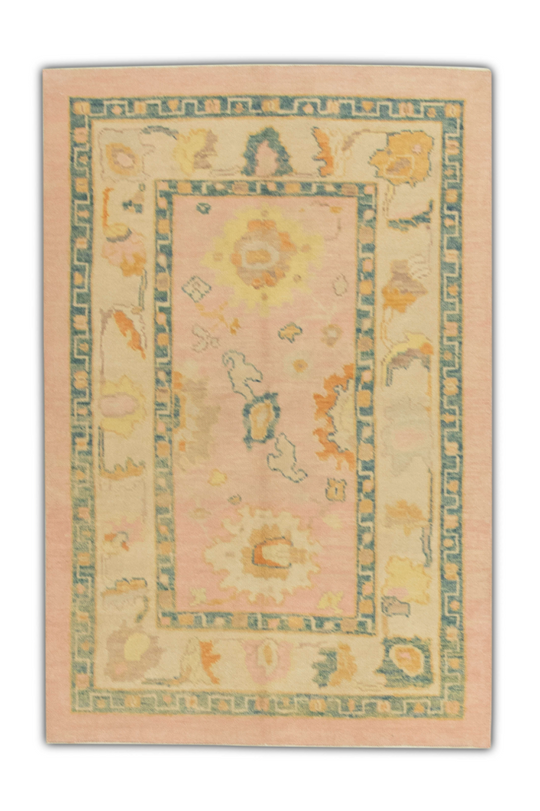 #308 Turkish Oushak 3'10" x 5'9"