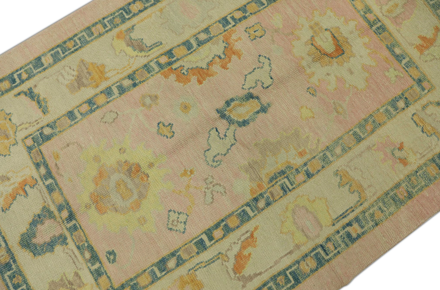 Turkish Oushak Rug 3'10" x 5'9" #308