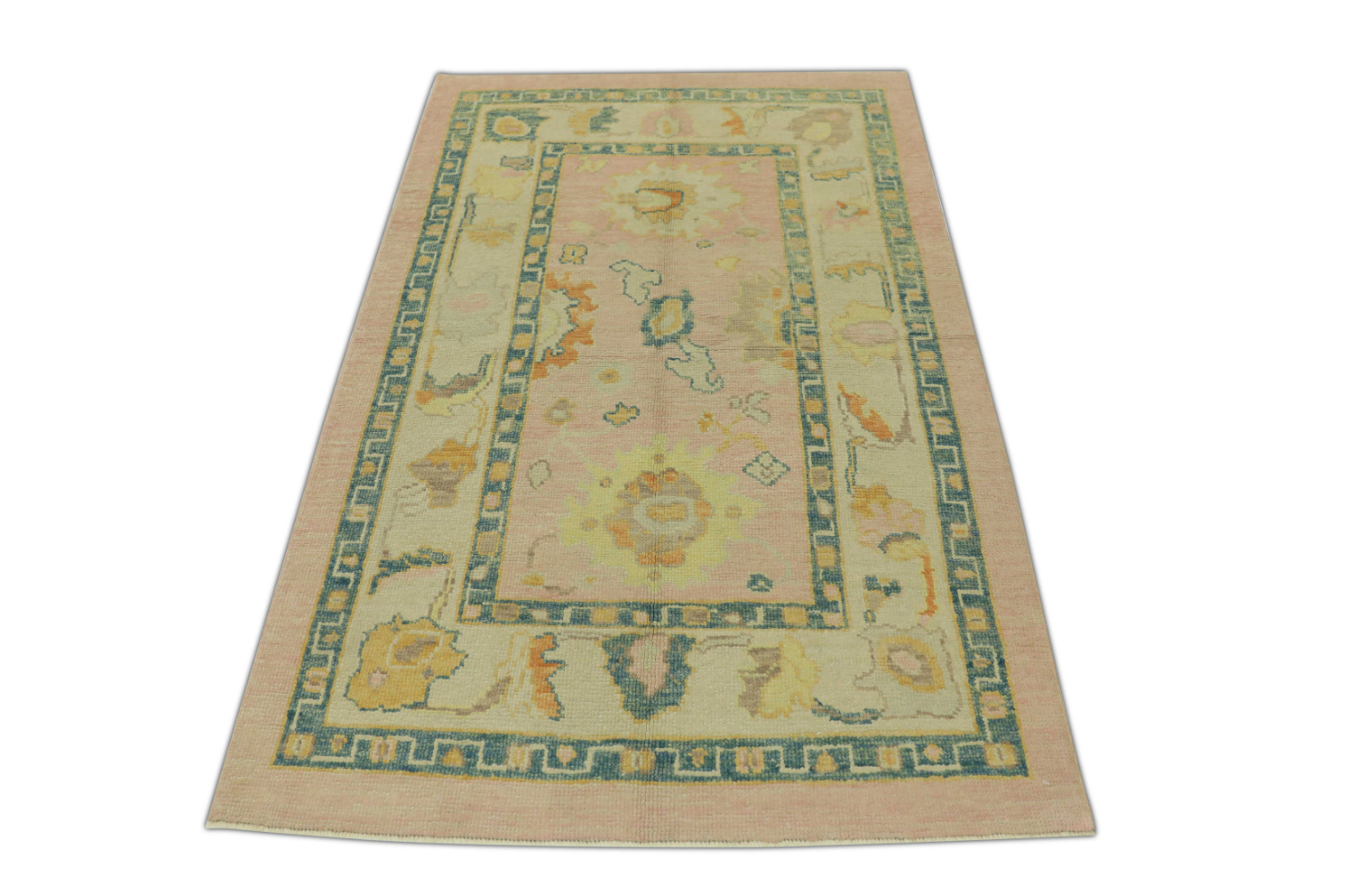 Turkish Oushak Rug 3'10" x 5'9" #308