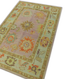 Turkish Oushak Rug 4'2" x 6'1" #315