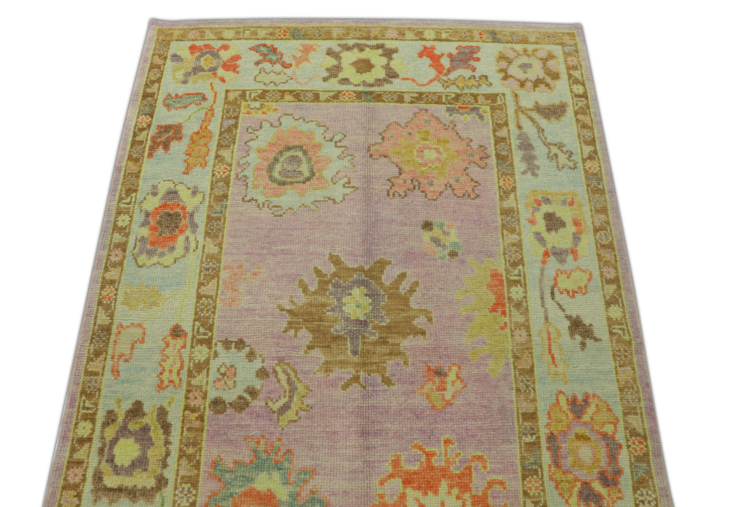 Turkish Oushak Rug 4'2" x 6'1" #315