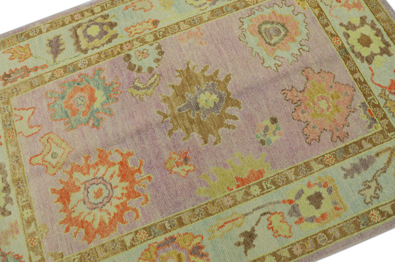 Turkish Oushak Rug 4'2" x 6'1" #315