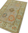 Turkish Oushak Rug 4'1" x 5'11" #289