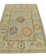 Turkish Oushak Rug 4'1" x 5'11" #289