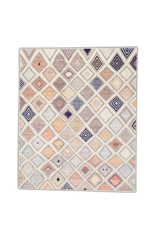 #5016 Oriental Flat Weave Turkish Kilim 8'2" x 10'2"