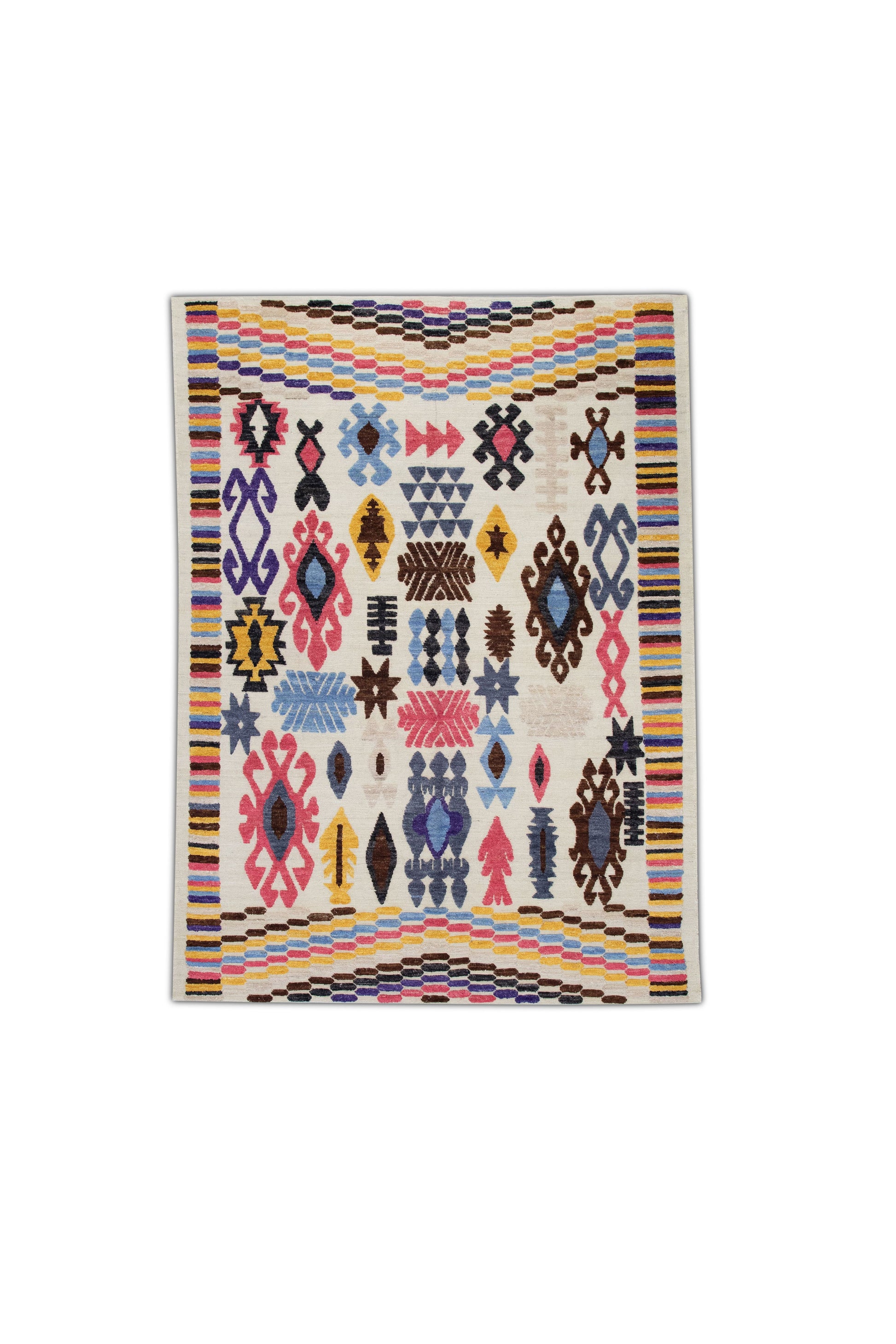 Oriental Flatweave Turkish Kilim 7'11" x 10'11" #5035