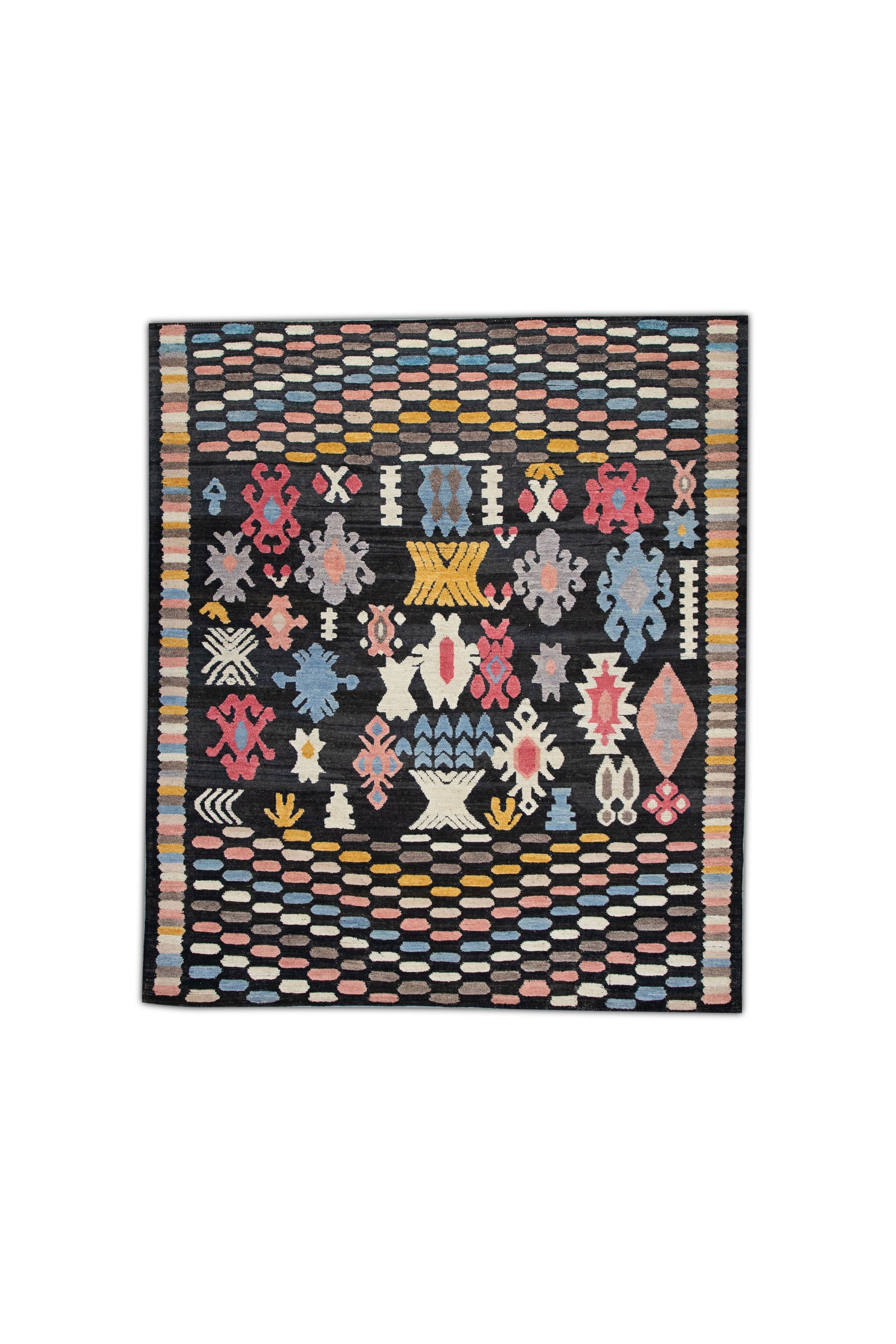 Oriental Flatweave Turkish Kilim 8'11" x 10'3" #5012
