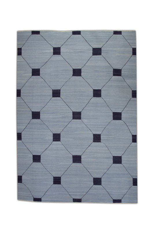 #5516 Oriental Flat Weave Turkish Kilim 10'5" x 14'3"