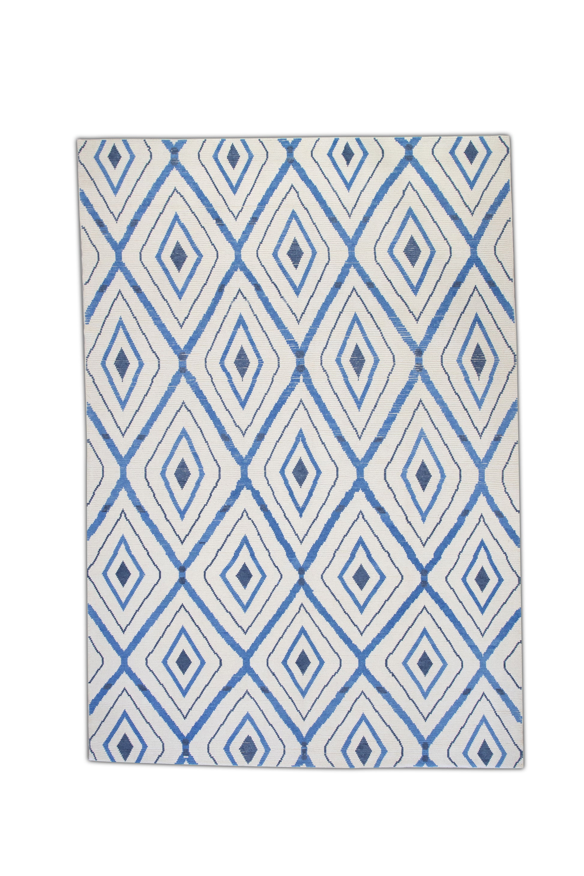 Turkish Tulu Rug Hand Knotted 9'9" x 14' #5221