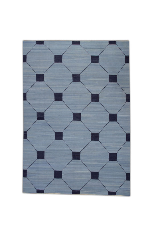 #5664 Oriental Flat Weave Turkish Kilim 8'3" x 10'5"