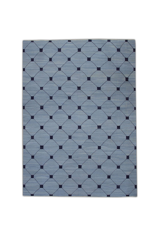 #5521 Oriental Flat Weave Turkish Kilim 10'4" x 14'2"