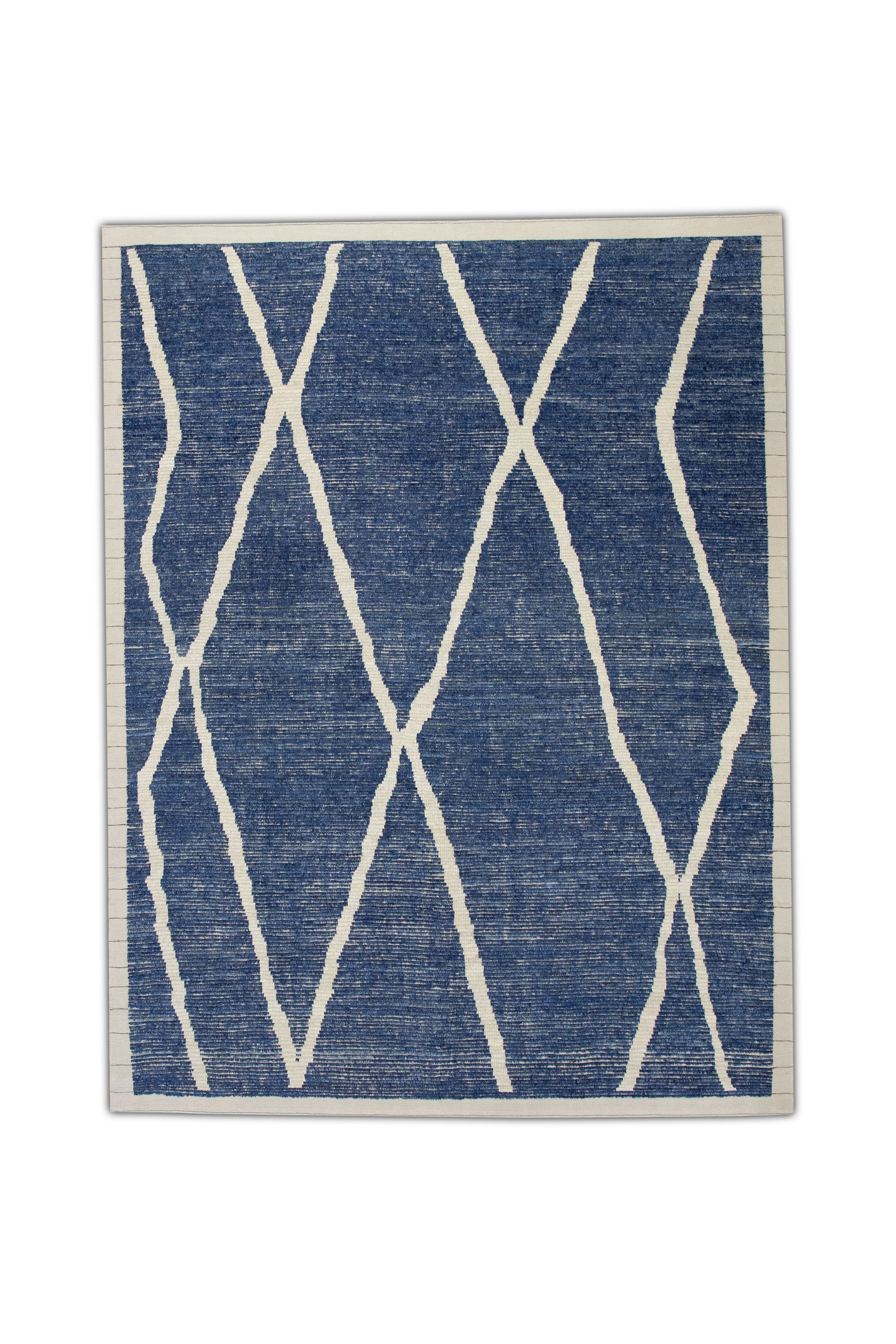 Turkish Tulu Rug Hand Knotted 8'8' x 12'8" #5854