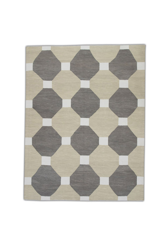 #02 Oriental Flat Weave Turkish Kilim 8'2" x 10'4"