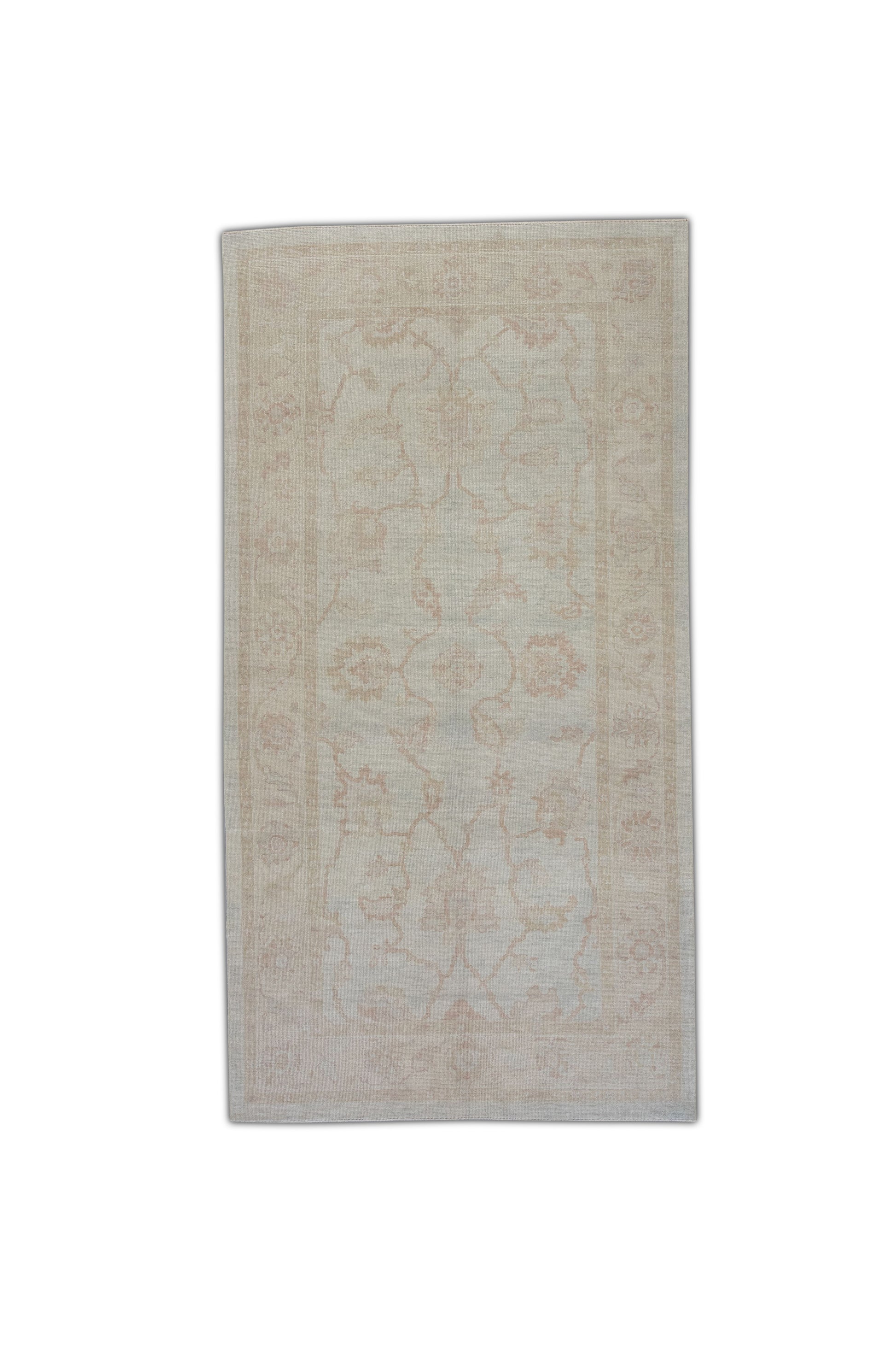 Turkish Oushak Rug 6'3" x 11'11" #14
