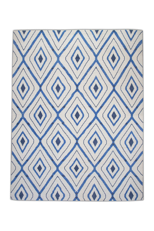 #5220  Oriental Flat Weave Turkish Kilim 8'7" x 11'9"