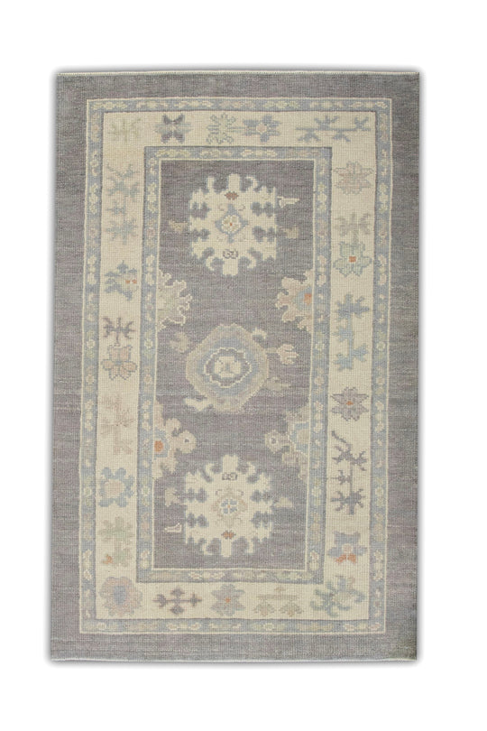 #6056 Turkish Oushak 3' x 5'2"