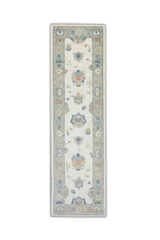 #5911 Turkish Oushak 2'8" x 8'3"