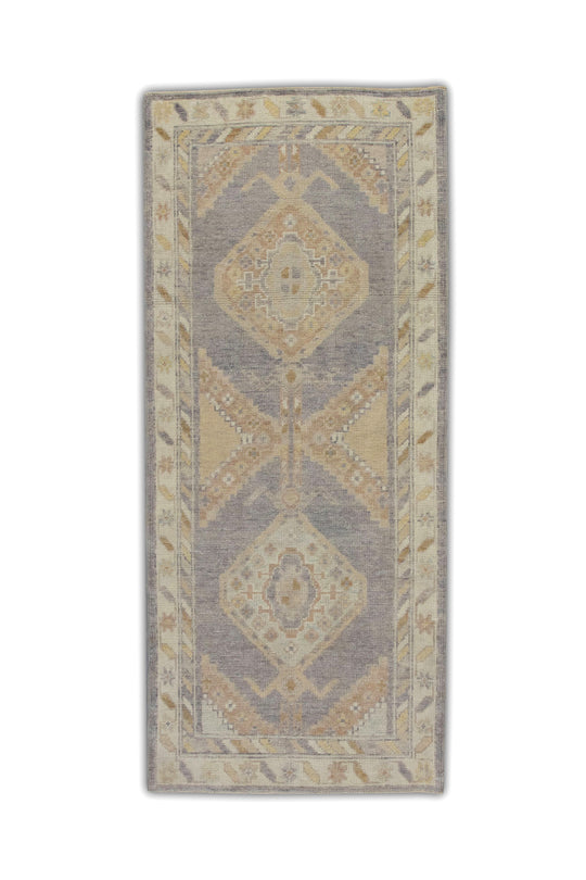 #5938 Turkish Oushak 3'1" x 6'8"