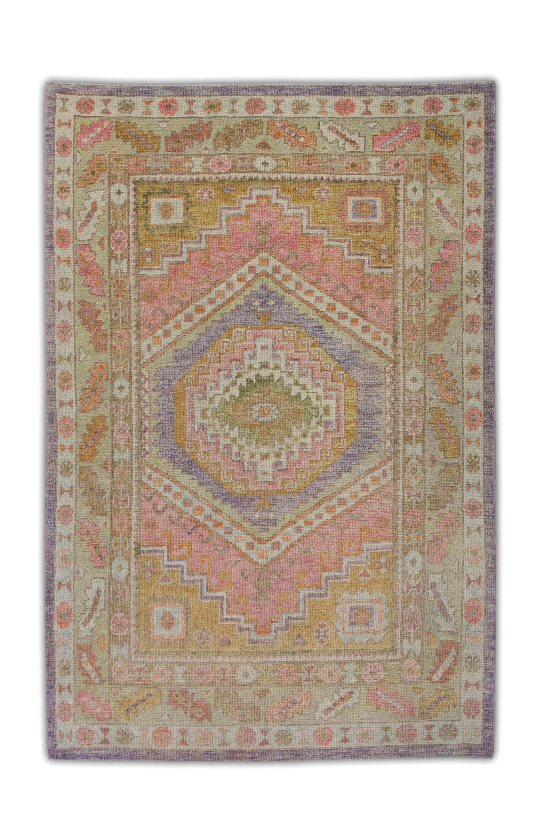 Turkish Oushak Rug 4'11" x 7'1" #5044