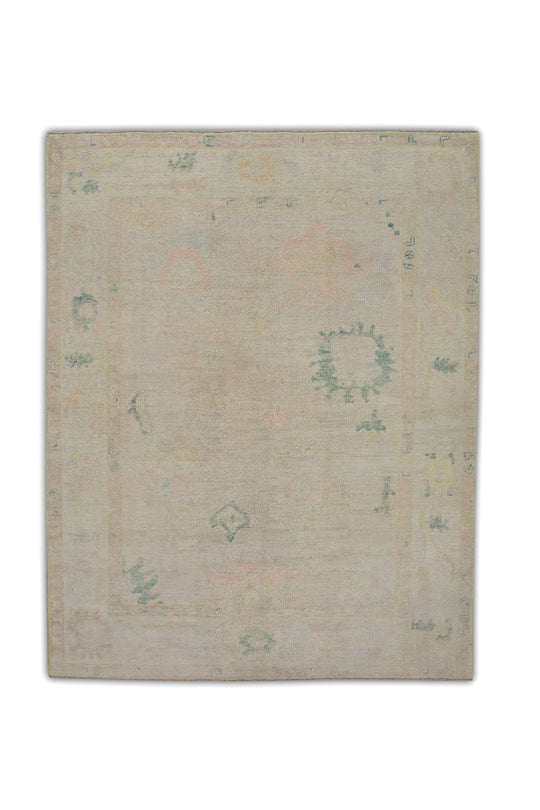 #6014 Turkish Oushak 5'1" x 6'5"