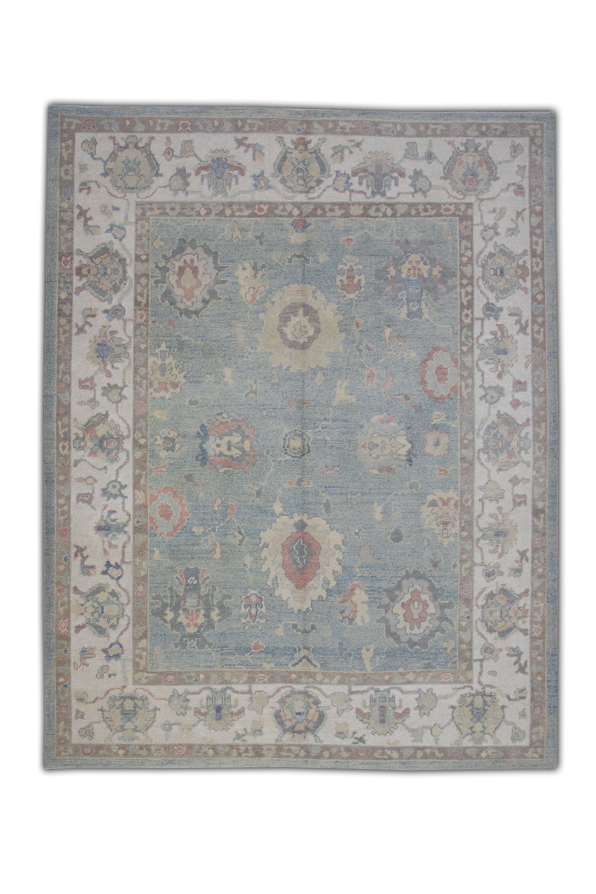 Turkish Oushak Rug 8'6" x 10'3" #5818