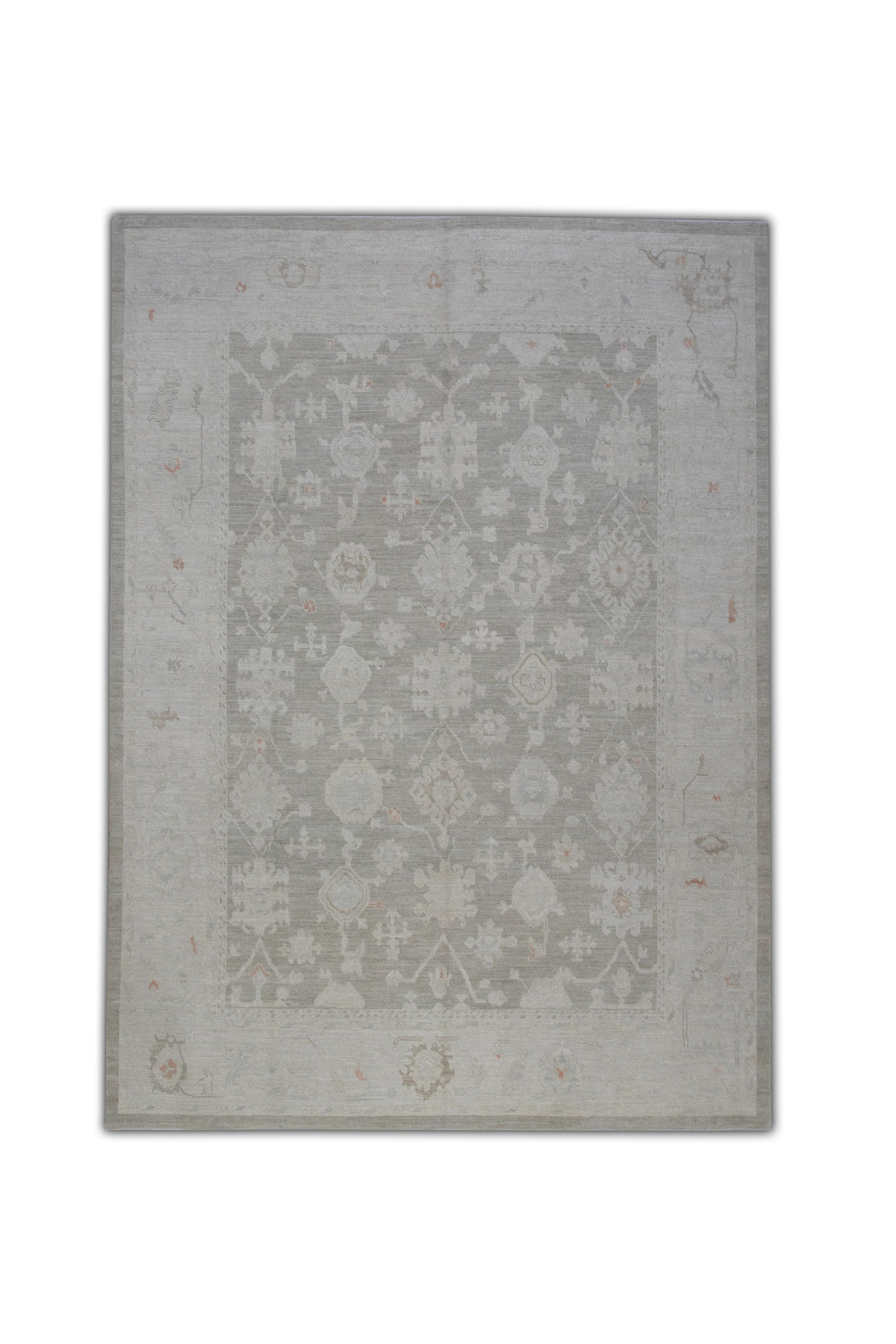 Turkish Oushak Rug 9'1" x 12' #5316