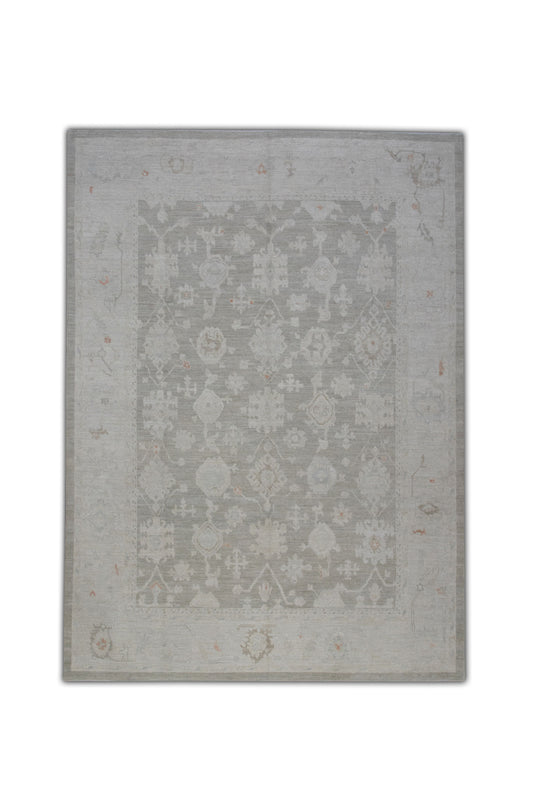 #5316 Turkish Oushak 9'1" x 12'