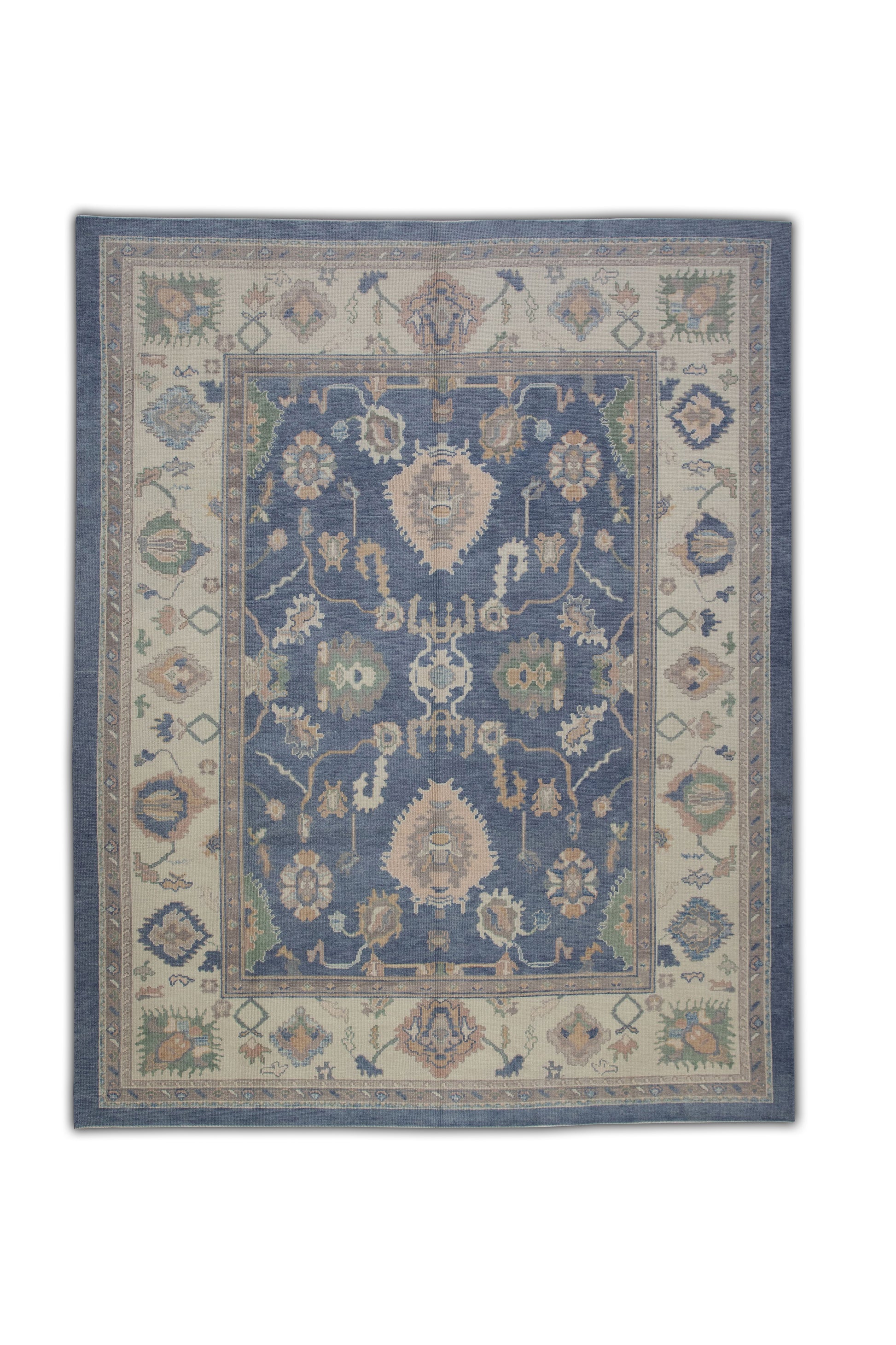 Turkish Oushak Rug 9'3" x 11'4" #5373